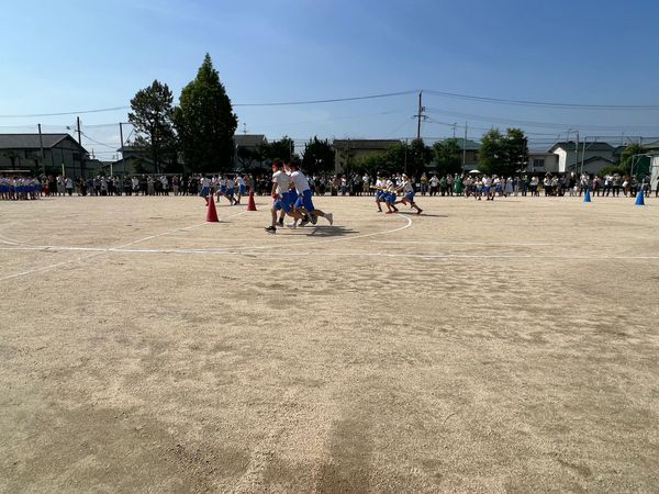 平井小学校の運動会。