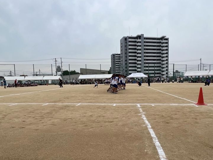 岡山市立東山中学校の体育大会開催！