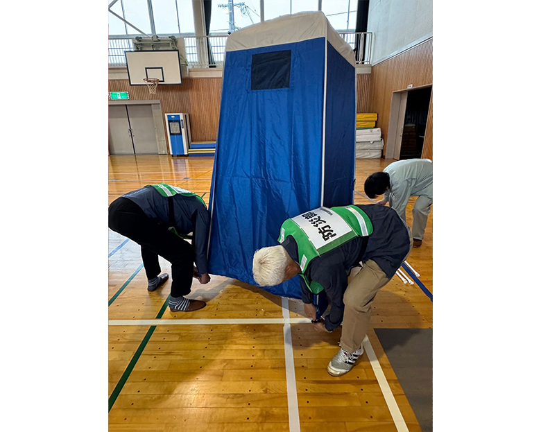 平井学区防災訓練